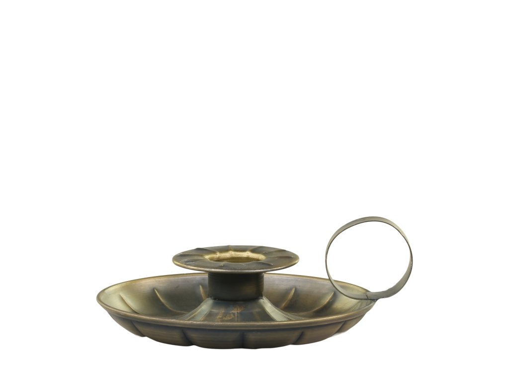KOVOVÝ SVIETNIK S UŠKOM CHIC ANTIQUE (71084413)