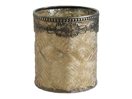 SKLENENÝ SVIETNIK 9.5CM MATHILDE-M (MXDENONO0030)