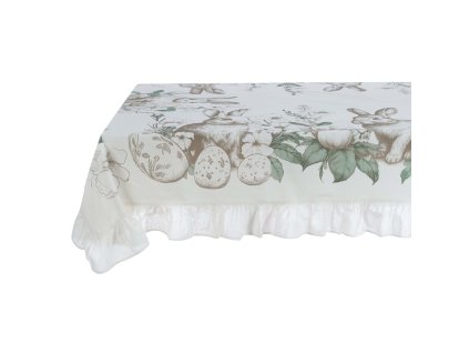 VEĽKONOČNÝ OBRUS 180*310 LAPIN BLANC MARICLO (A37655)