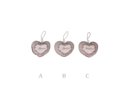 SEB16257A SRDCE Z LÁTKY AMOUR ANTIC LINE (SEB16257A)