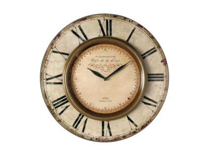 pendule ecran verre d385