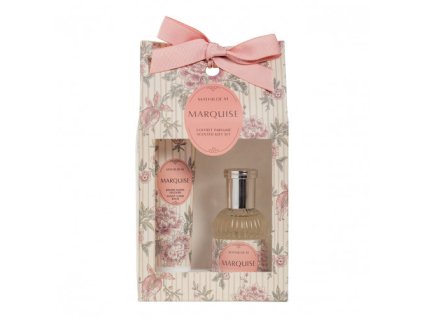 coffret eau de toilette et baume mains marquise