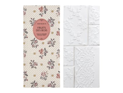 tablette parfumee secret d armoire fruits des bois