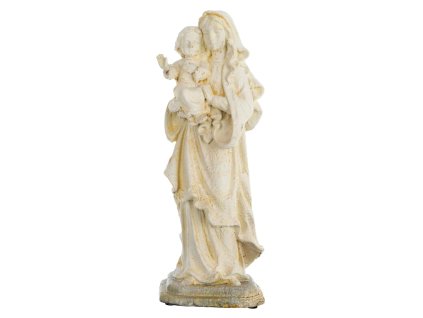 DEKORÁCIA SOCHY PANNY MÁRIE S JEŽIŠKOM BLANC MARICLO (A38911)