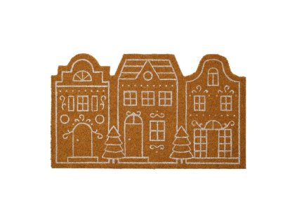 paillasson mon beau sapin blanc 73x43cm pvc coco 467917 467917 DEB WEB