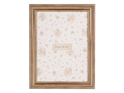 photo frame 13x18 cm brown mdf