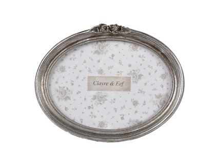 photo frame 15x10 cm silver colored plastic picture frame