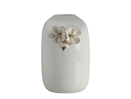 vase amour de fleurs h 21 cm