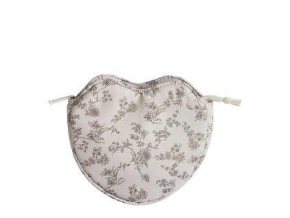 pochette coeur tissu sublime jasmin