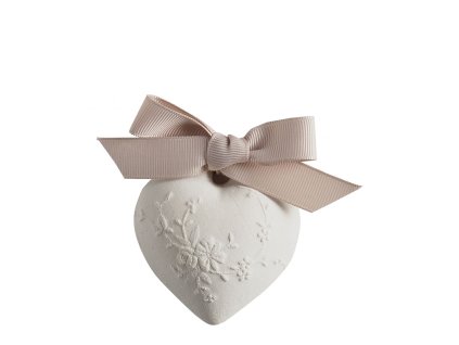 decor heart embroidered unscented