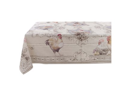 BAVLNENÝ OBRUS COCO 160*220 BLANC MARICLO (A39829)