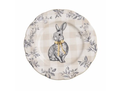 KERAMICKÝ TANIER VICHY BLANC MARICLO (A39822B)