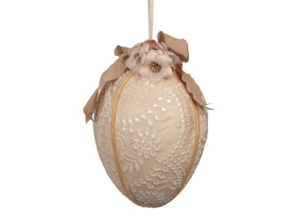 DEKORATÍVNE VEĽKÉ VEĽKONOČNÉ VAJÍČKO CLAYRE EEF (65949)