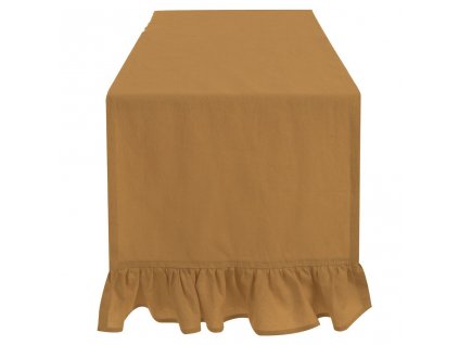 RUNNER S VOLÁNOM 40*140 FRILL BLANC MARICLO