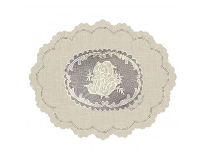 VINYLOVÉ PRESTIERANIE DENTELLE BLANC MARICLO (A36016)