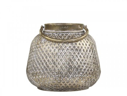 LANTERNA ANTIQUE BRASS 18CM CHIC ANTIQUE (25060013)