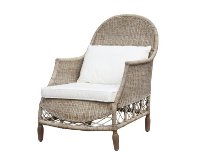 RATANOVÉ KRESLO FRENCH CHIC ANTIQUE (4022100)