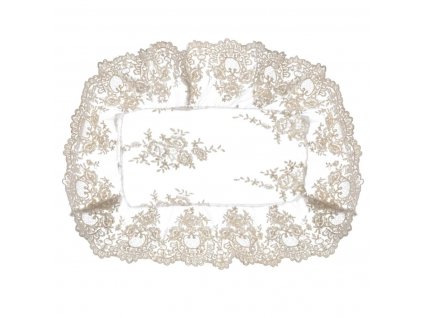 OBRÚSOK DENTELLE 36*45 BLANC MARICLO (A3634699NT)