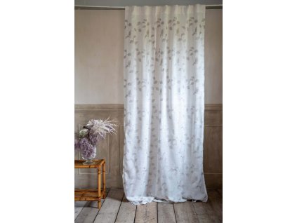 ZÁVES S LÍSTKAMI NATURAL 140*290 BLANC MARICLO (A3732999PA)