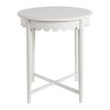 elise round console table