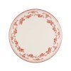 plat sur pied faustine bordeaux d32xh8cm faience 202330 202330 DET01 WEB
