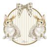 VINYLOVÉ PRESTIERANIE PETIT LAPIN BLANC MARICLO (A35935)
