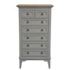 KOMODA 7Z ESQUISSE GRIS CLAIR INTERIOR´S (MFR1)