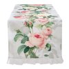 RUNNER LE ROSE DEL BORGO 50*150 BLANC MARICLO (A35919)