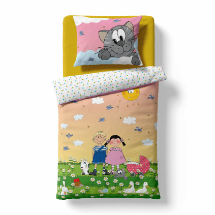 Children's bed linen - Xaver and Yvonka