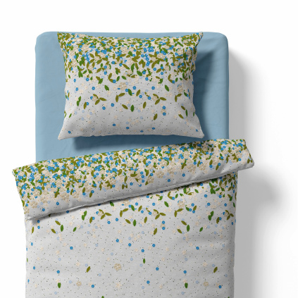 Adult bedding – Flowers to the Lost – white
