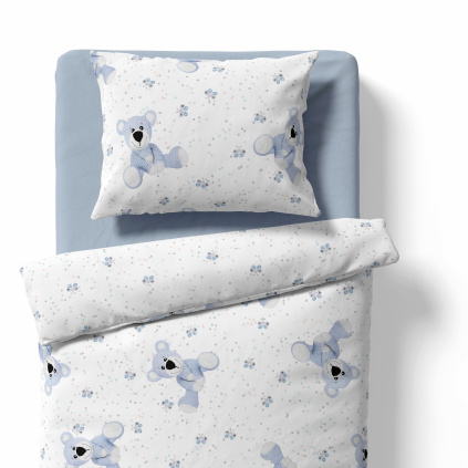 Children's bed linen - Teddy bears - white