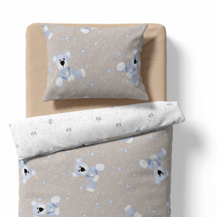 Children's bed linen - Teddy bears - brown