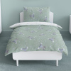 Children's bedding - Mice - mint