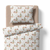 Children's bedding - Snails bio - white
