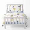 Baby crib bedding – Night sky – white