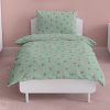 Bedding for adults – Flowers and leaves – mint