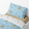 Children's bedding - Puppies - blue