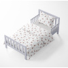 Baby bedding for the crib – rattle Fox – white