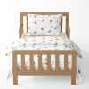 Baby bedding for the crib – rattle Teddy bear – white