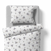 Baby bedding for the crib – Rattle Mouse – white