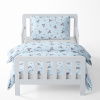 Baby bedding for the crib – Rattle Mouse – light blue
