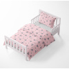 Baby bedding for the crib – Rattle Mouse – pink