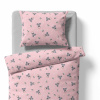 Baby bedding for the crib – Rattle Mouse – pink