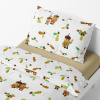 Children's bedding - Oaks - white
