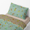 Adult Bedding – Oak Leaves – Mint/Desert