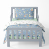 Baby bedding for the crib – Cats – dark blue/white