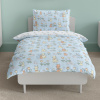 Children's bedding - Cats - light blue/white