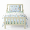 Baby bedding for the crib – Cats – light blue/white