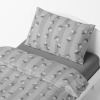 Bedding for adults – Damask – stripe – silver