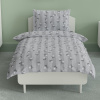 Bedding for adults – Damask – stripe – silver
